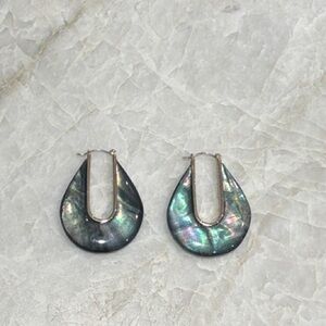 Iridescent Teardrop Earrings